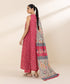 Women's Unstitched Light Khaddar Multi Printed 3 Piece Suit